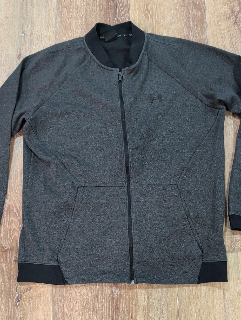 Under Armour Men's Fleece Bomber Jacket - Size XXL Like New